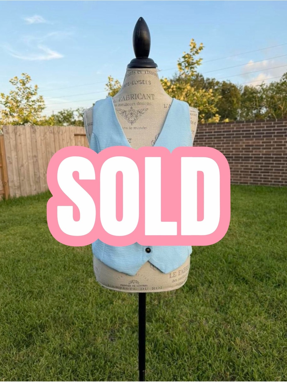Faith and Joy Vest Top